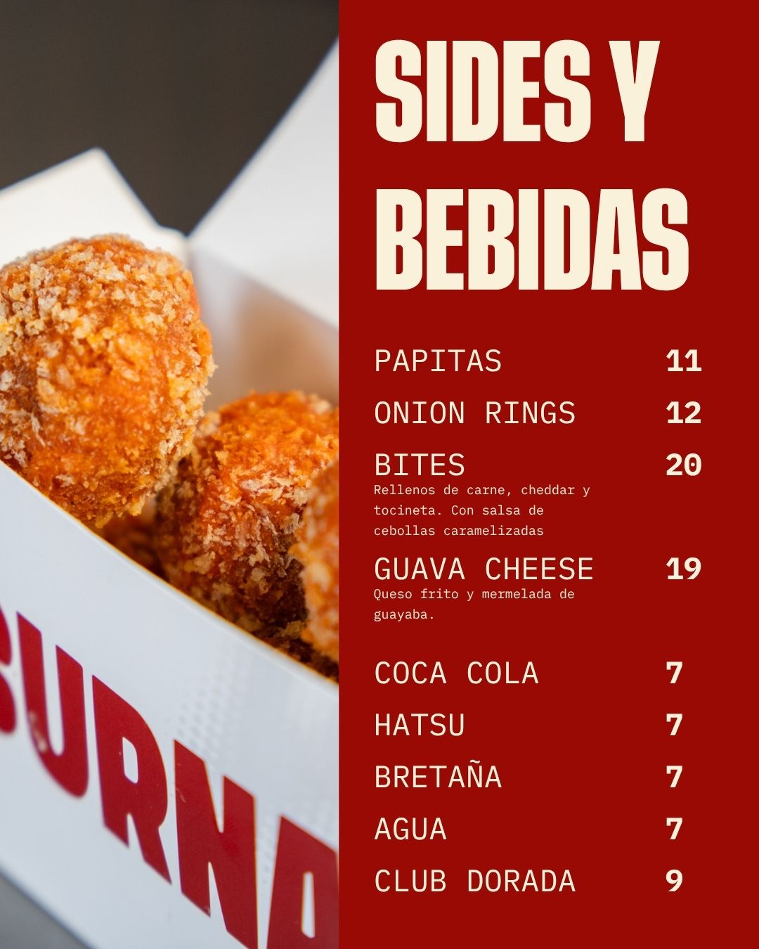 Sides Burna Burger